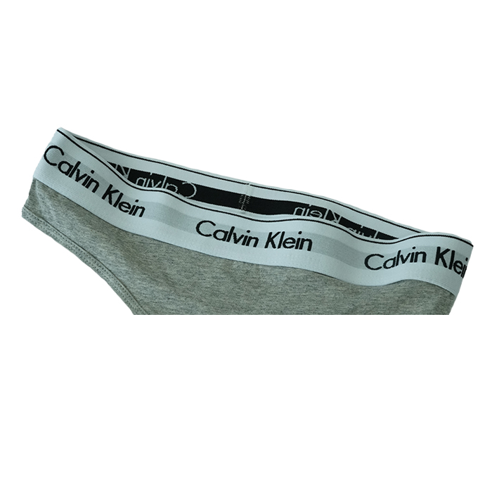 Calvin Klein Mujer Tanga Gris